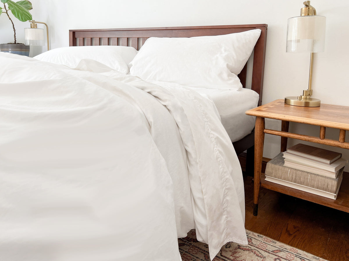 Organic Cotton Percale Sheet Set
