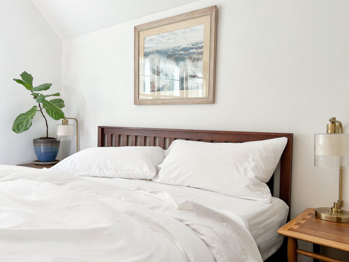 Organic Cotton Percale Sheet Set