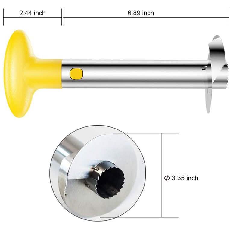 SameTech Stainless Steel Pineapple Corer & Slicer