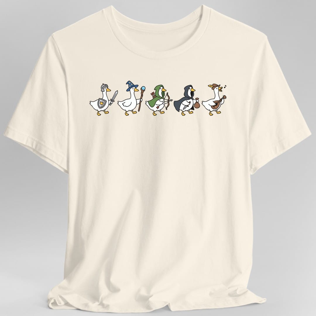 Silly Goose Adventurers – Funny D&D T-Shirt
