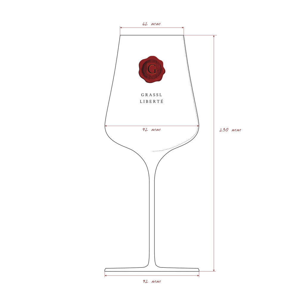 Grassl Liberté Wine Glass — Vigneron Series