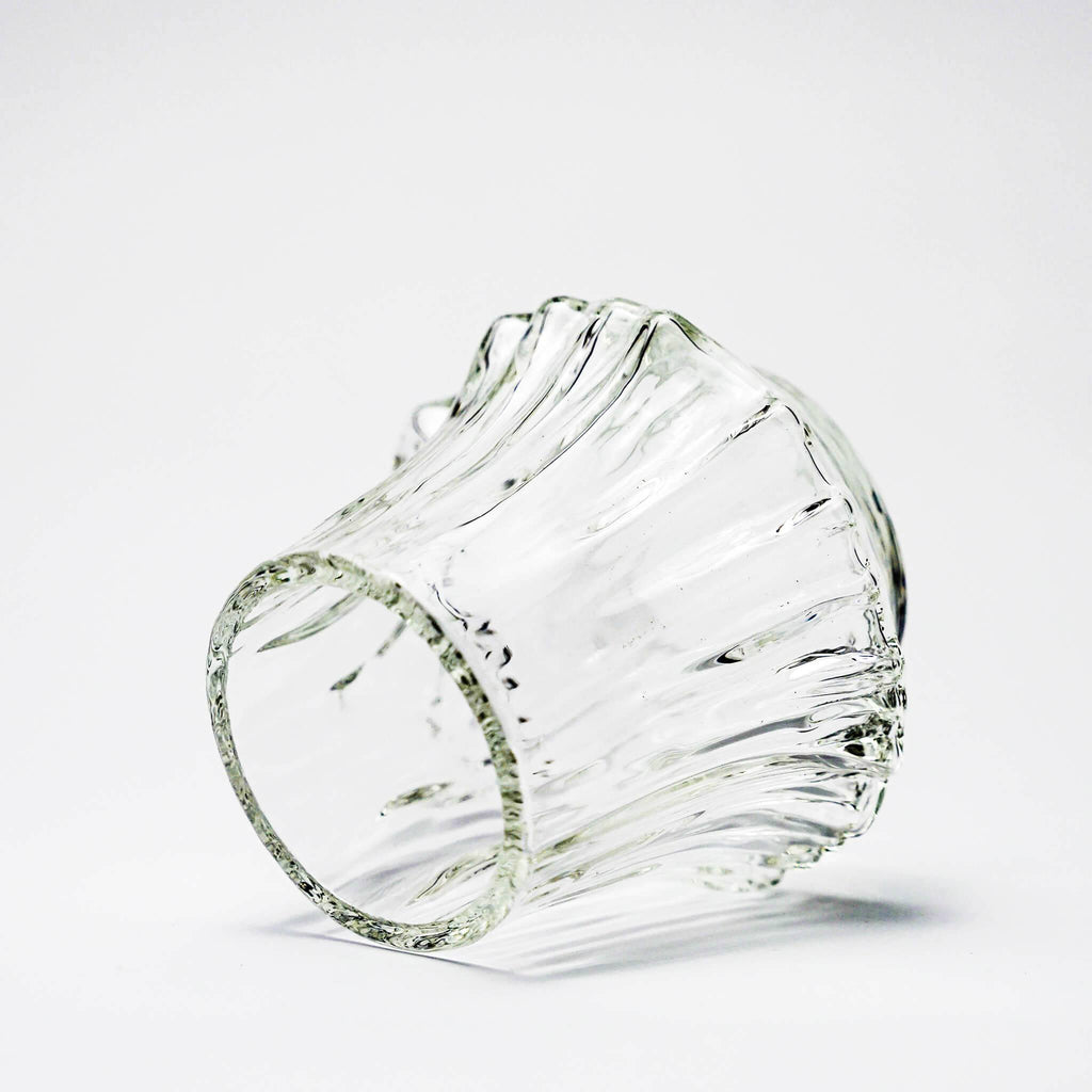 Yama Textured Crystal Whisky Glass Set