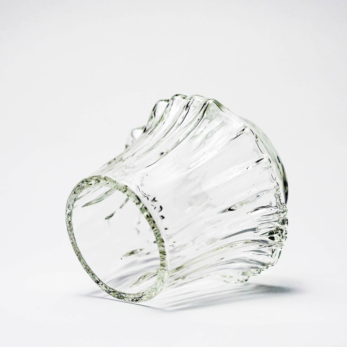 Yama Textured Crystal Whisky Glass Set
